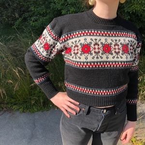 Vintage 40’s/50’s Fair Isle Sweater